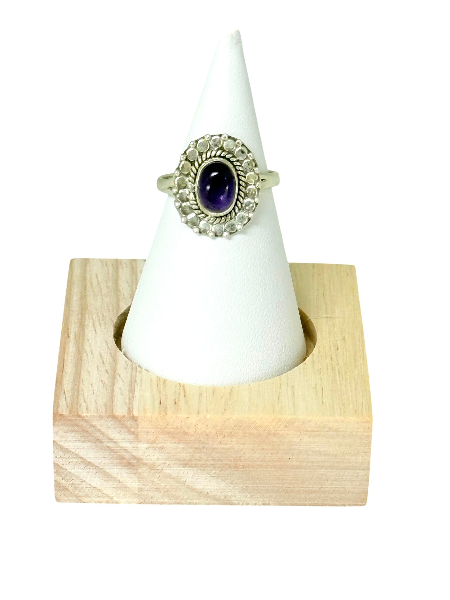 Amethyst Silver Ring
