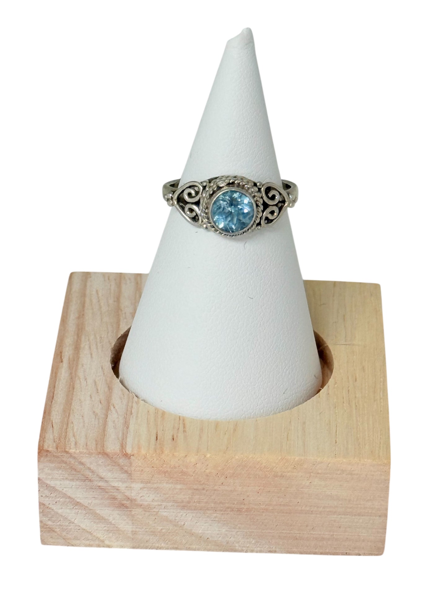 Blue Topaz Ring