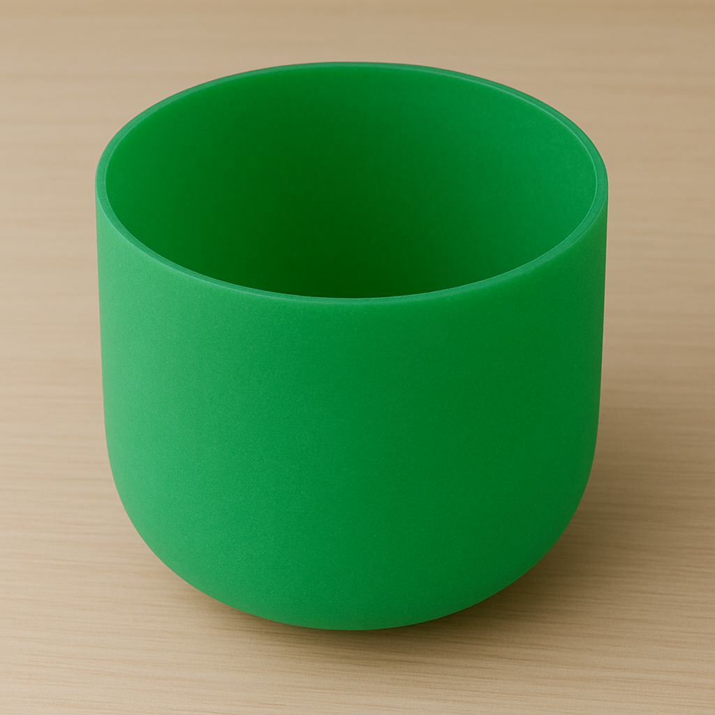 Crystal Quartz Singing Bowl โ Heart Chakra (Green)