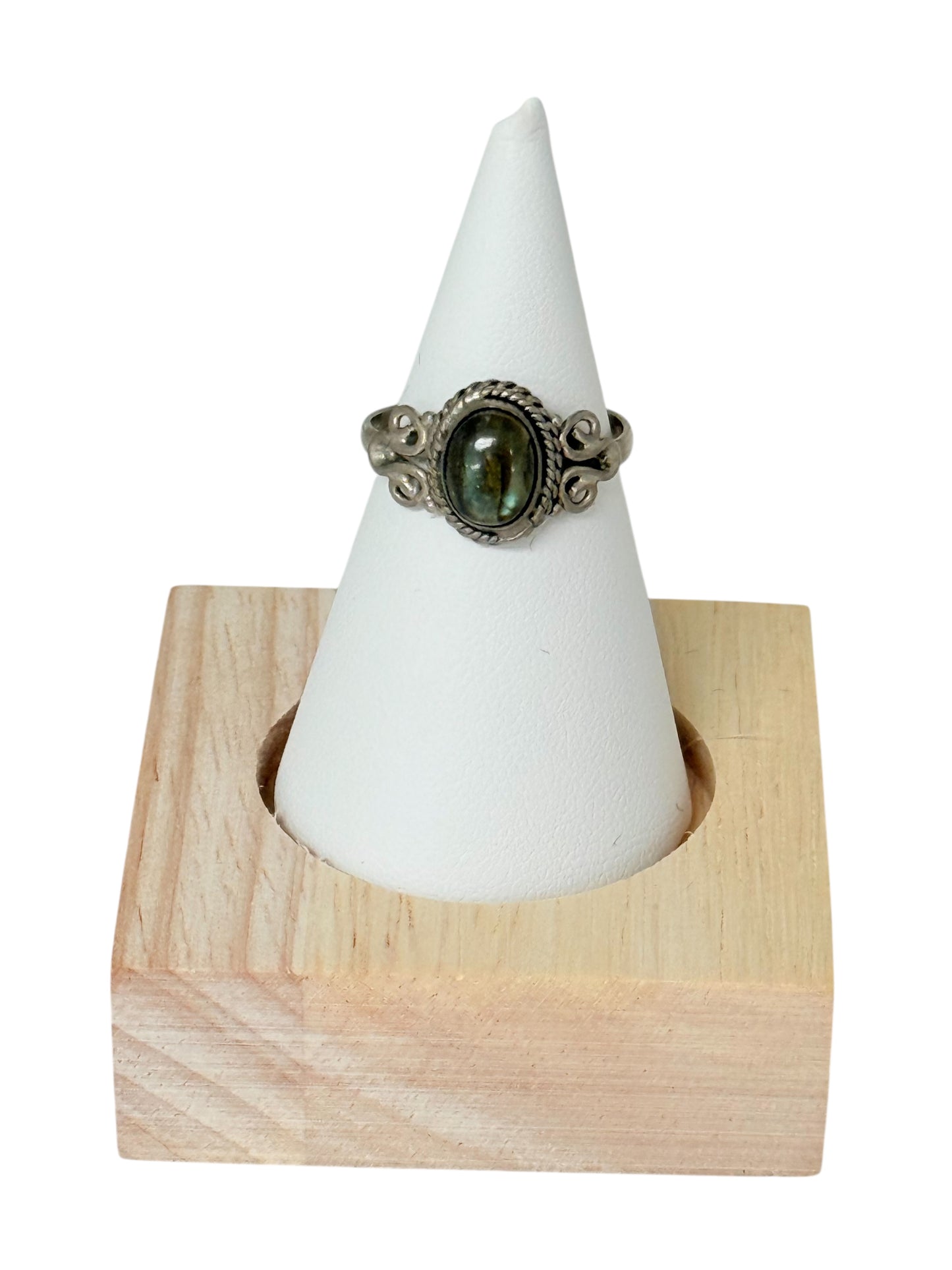 Labradorite Oval Ring