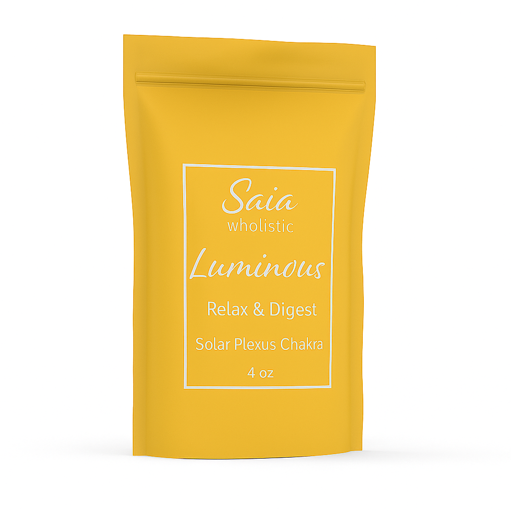 Luminous Herbal Wellness Tea: Solar Plexus Chakra