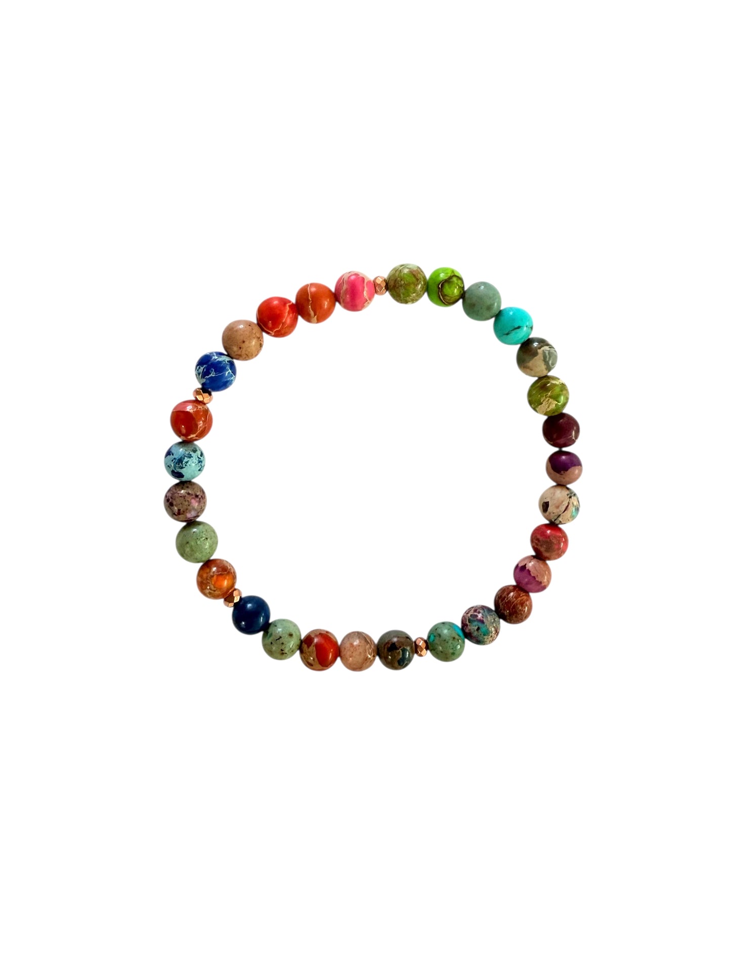 Multi Imperial Jasper Bracelet