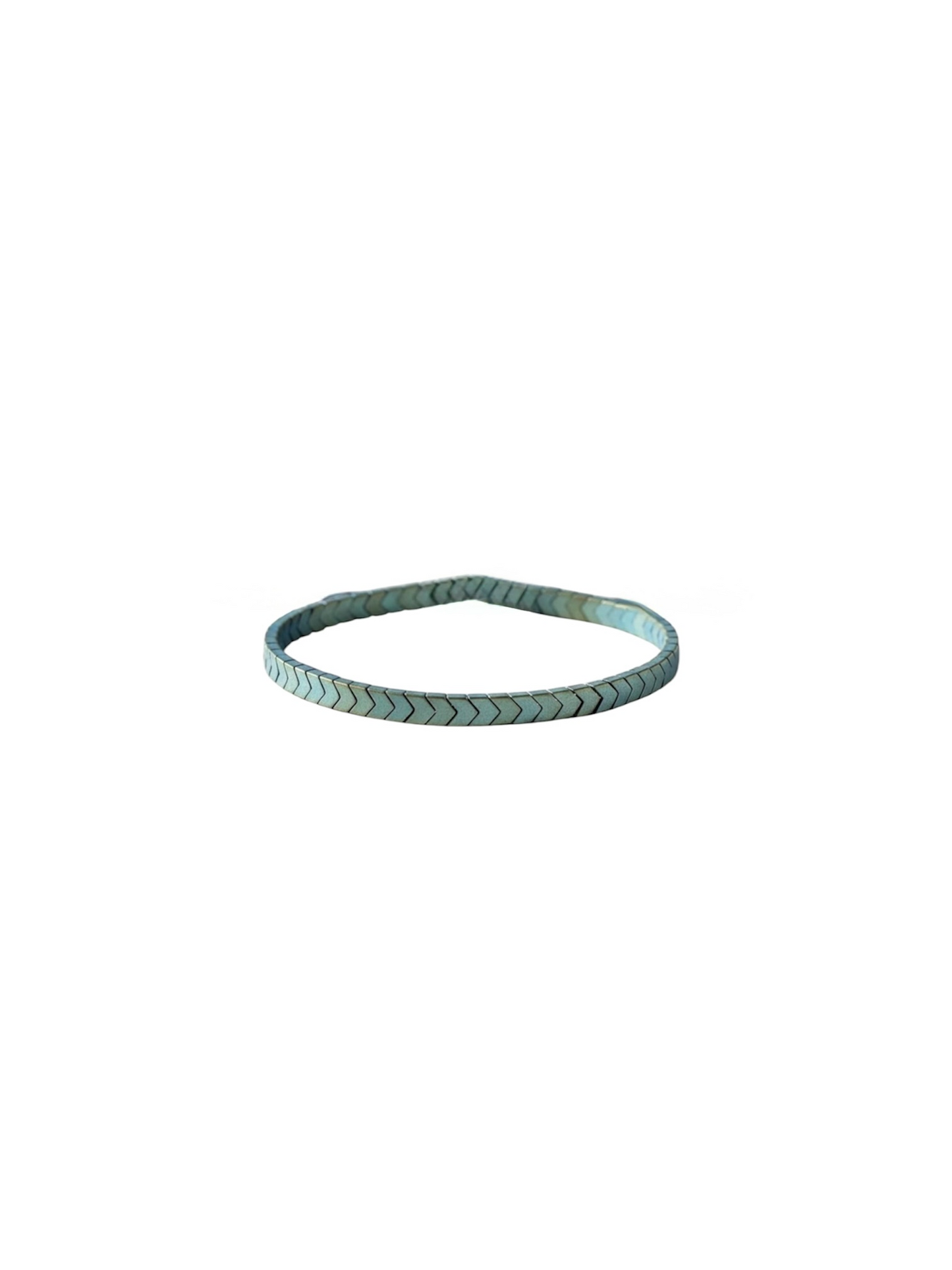 Genuine natural hematite bracelet