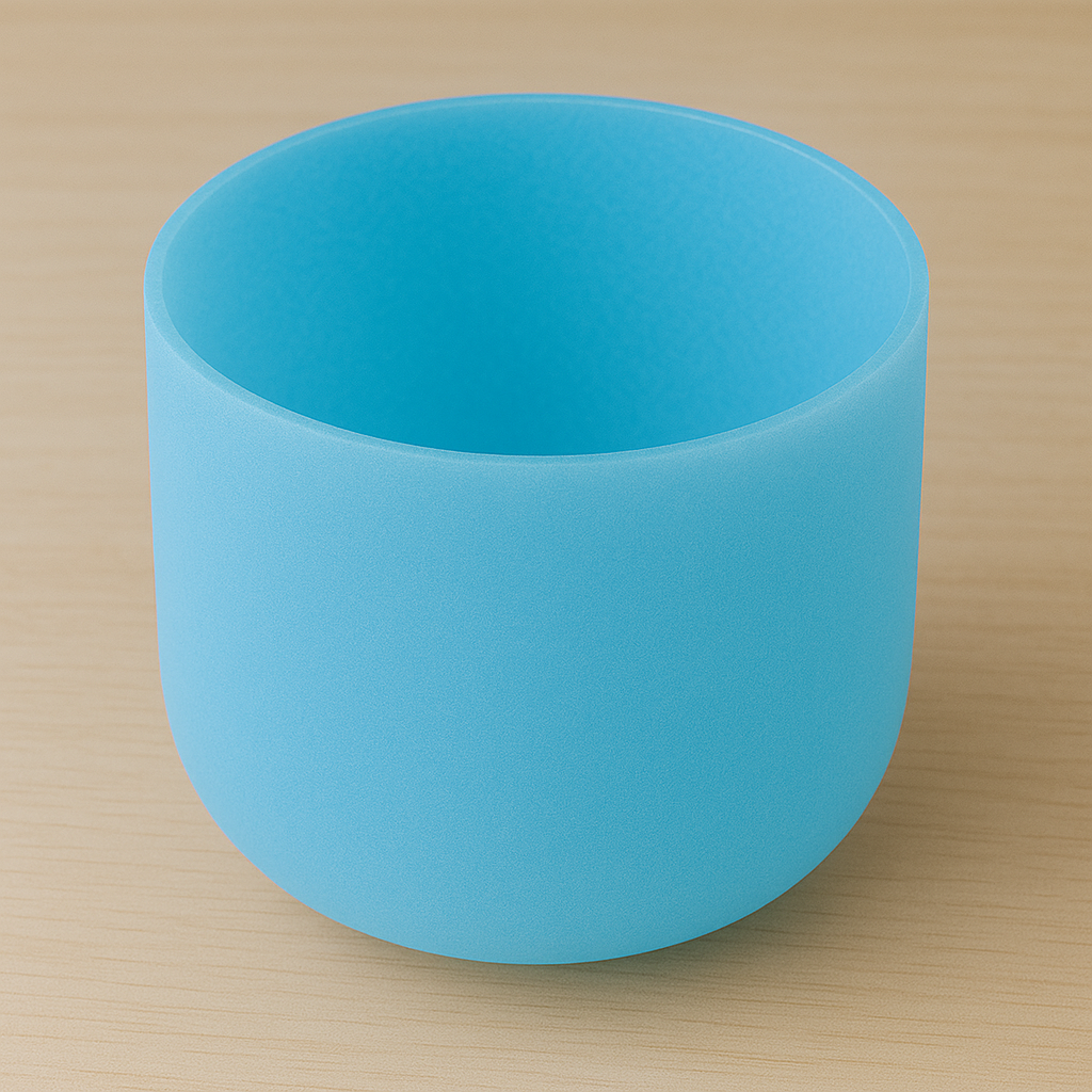 Crystal Quartz Singing Bowl – Third Eye Chakra (Sky Blue)