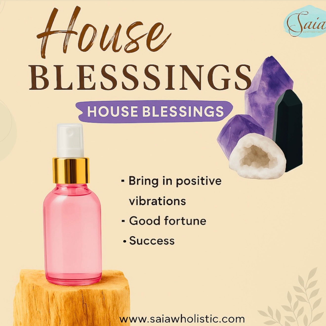 House Blessings Spray