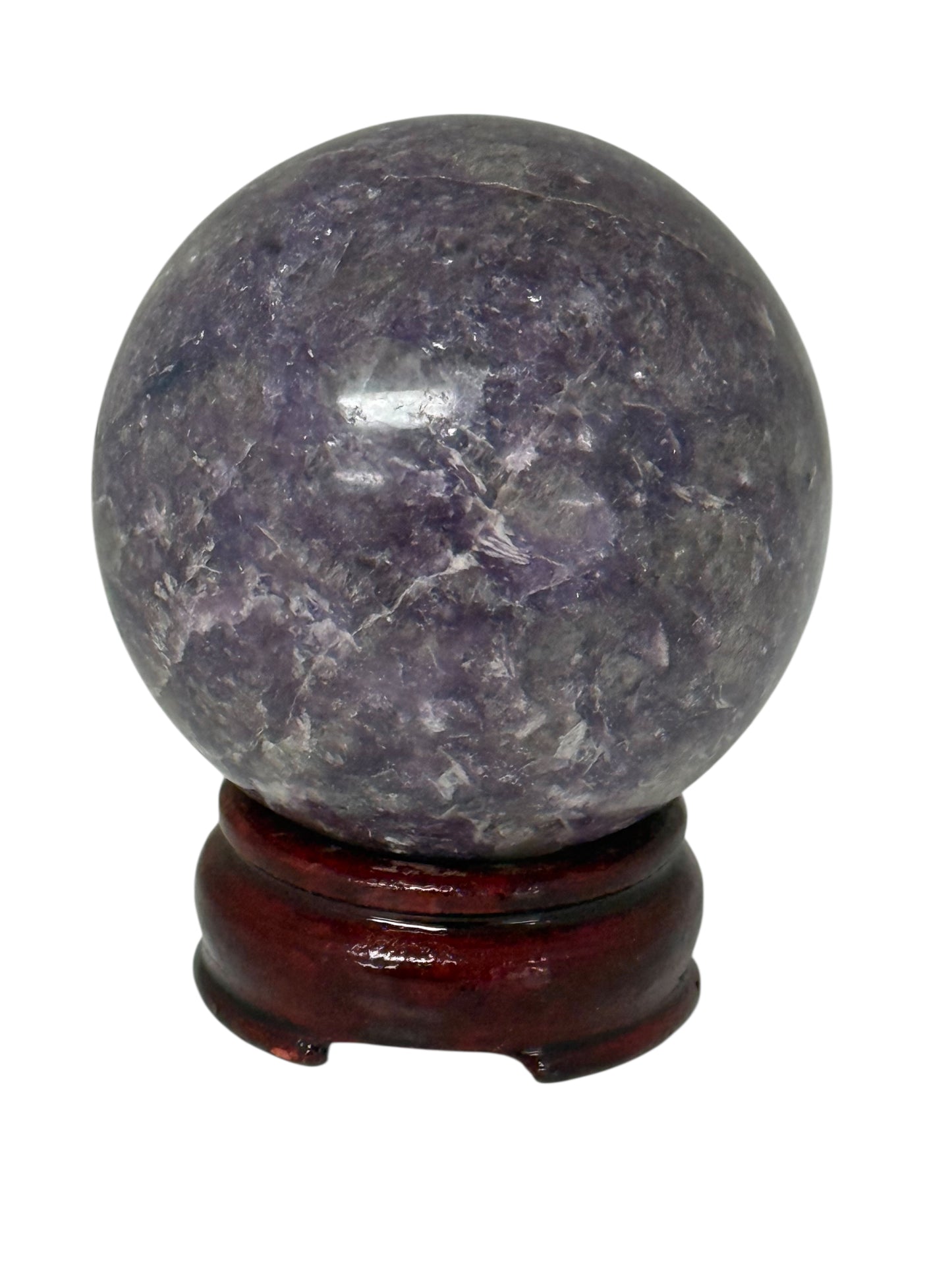 Lepidolite Sphere