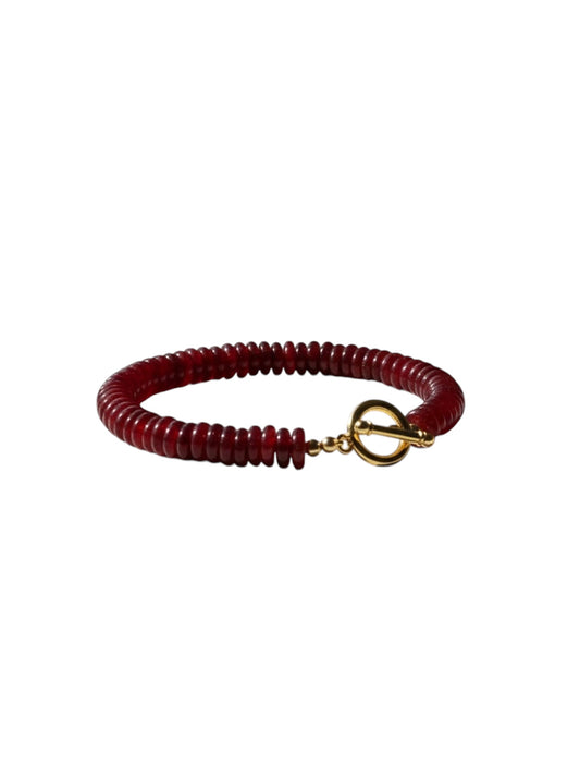 Garnet bracelet