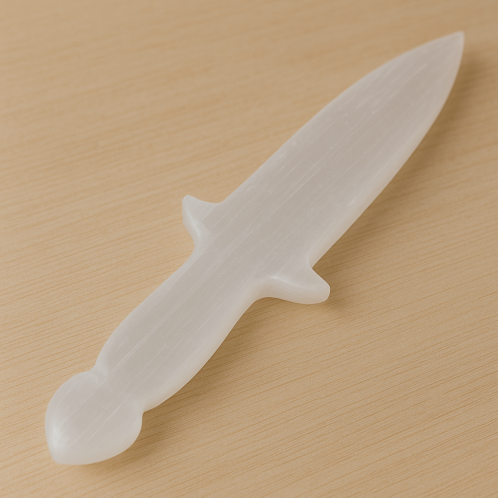 Selenite Knife