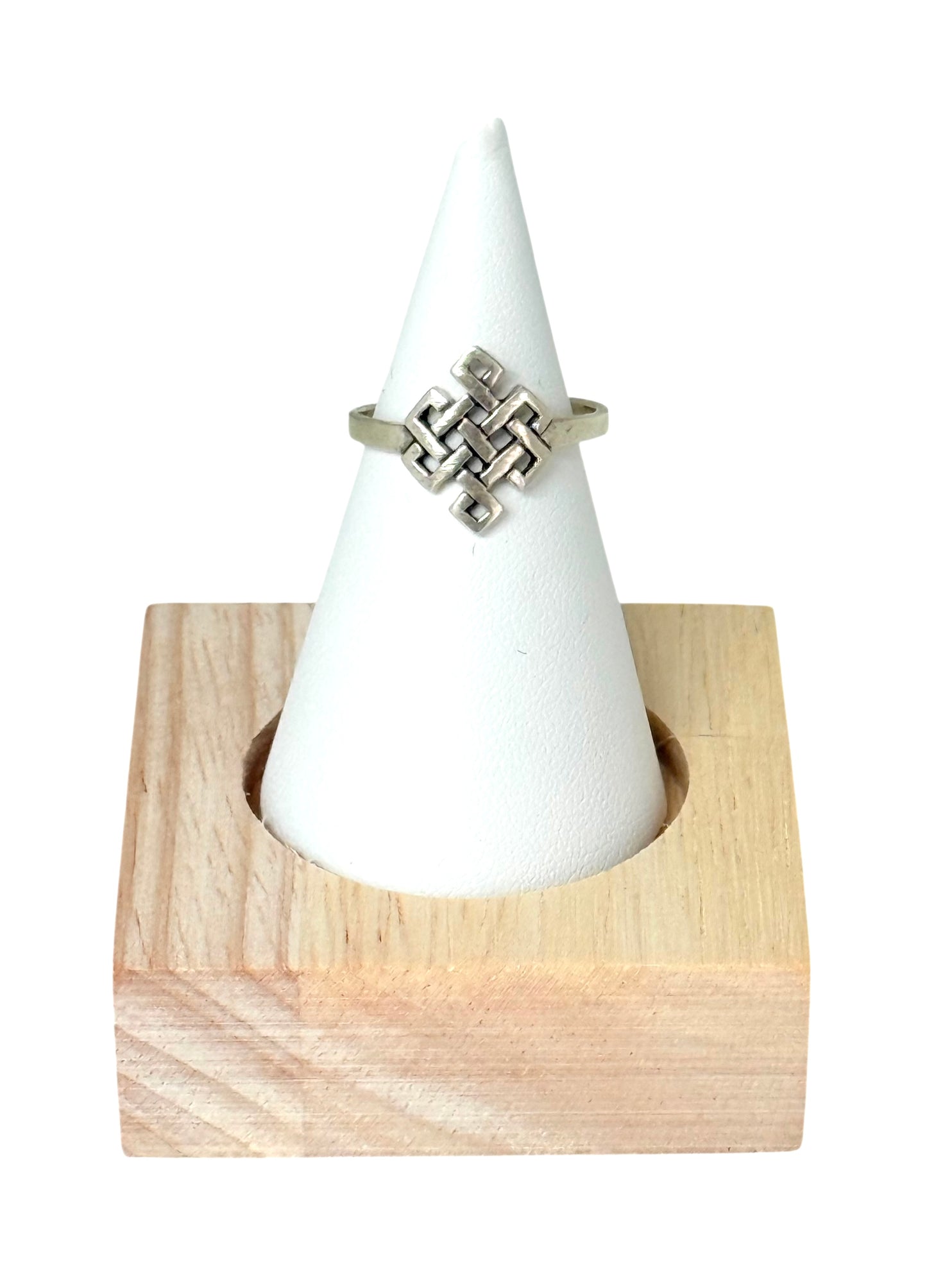 Silver Sacred Geometry Ring