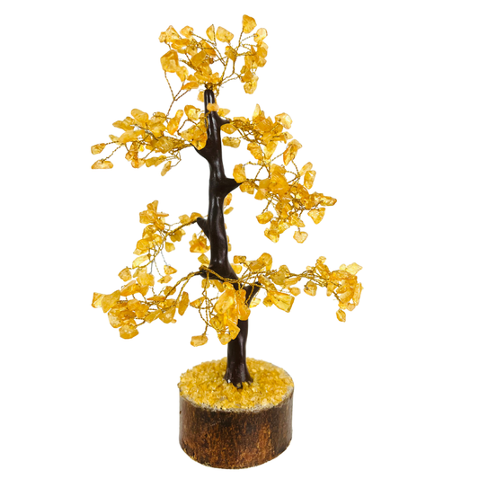 Wealth and abundance multiplier Citrine Tree of life